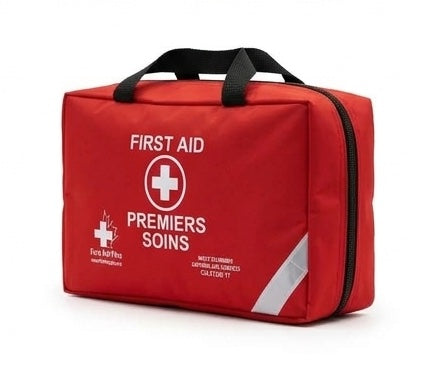 Portable First Aid Bag / Emergency Response Pouch (10" x 5" x 2")