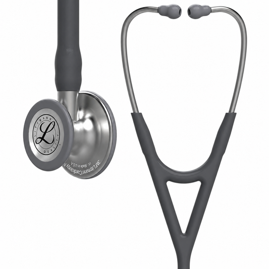 3M Littmann Cardiology IV Stethoscope, 6153, Dark Gray