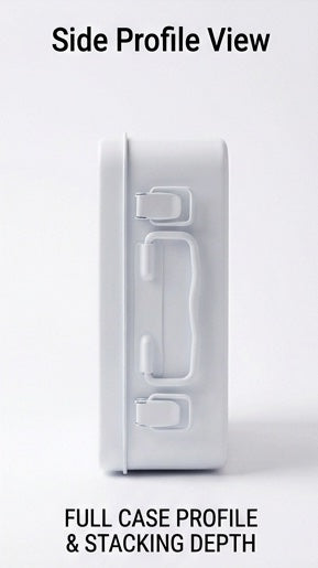 Empty Metal First Aid Case (CSA Type 2 Basic – Small, 2–25 Workers)
