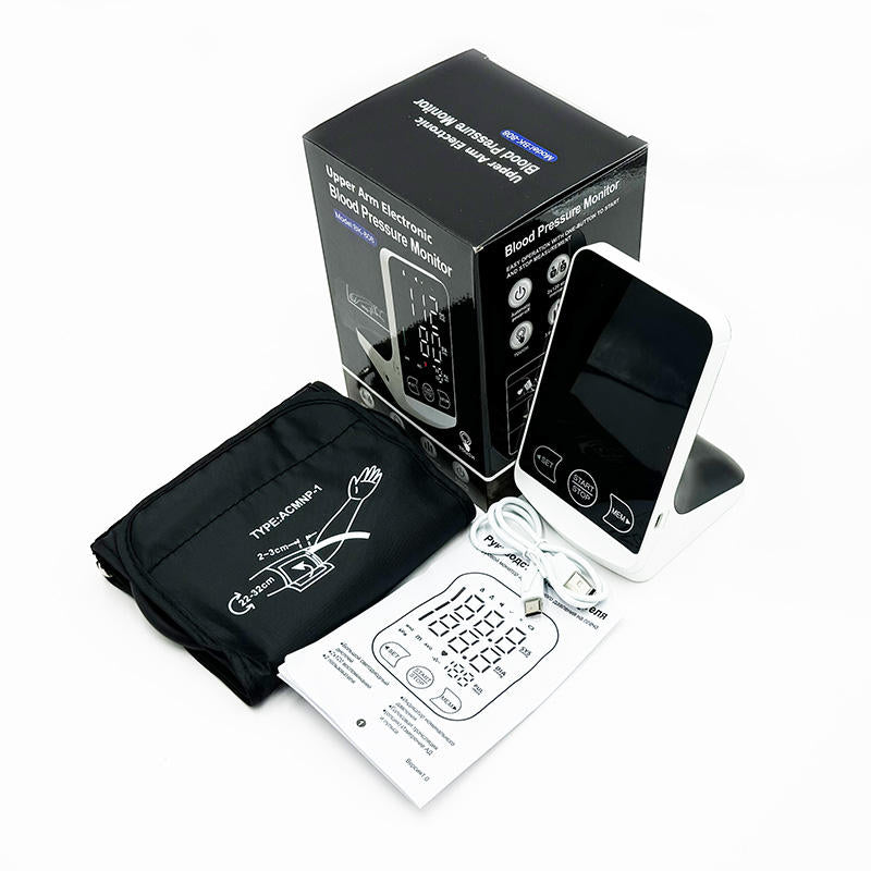 Automatic Digital Upper Arm Blood Pressure Monitor With Large Screen
