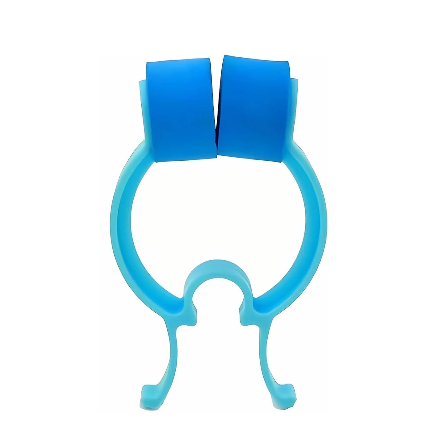 Nasal Clamp Blue plastic clip on a white background