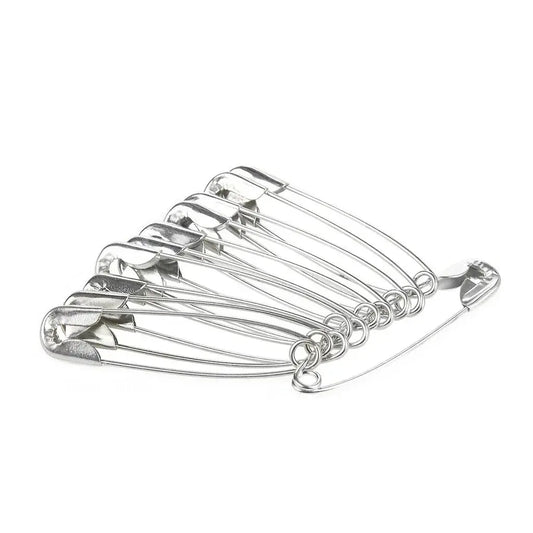 Safety Pins, Set of 12 First Aid Plus