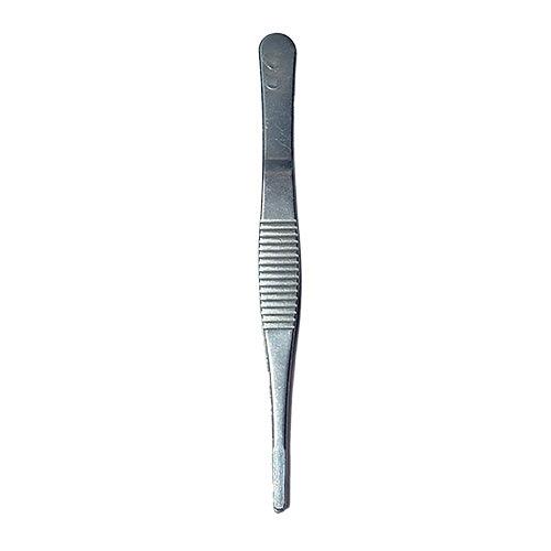 Blunt Tip Tweezers, Blunt Tip Splinter Forceps, 5" - First Aid Plus