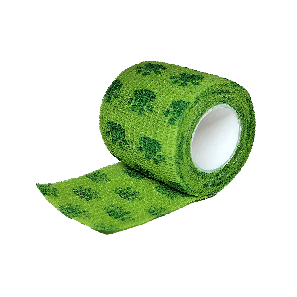 Cohesive Bandage, Veterinarian Wrap, 2" x 5 YD, Self-Adhering Wrap Bandage - First Aid Plus 