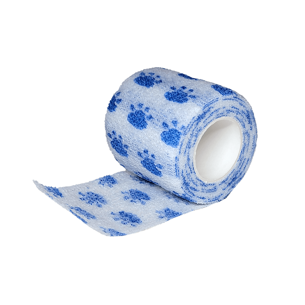Cohesive Bandage, Veterinarian Wrap, 2" x 5 YD, Self-Adhering Wrap Bandage - First Aid Plus