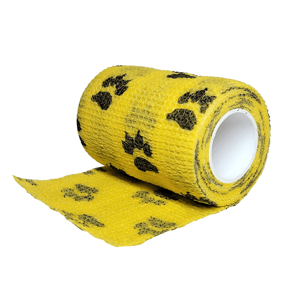 Cohesive Bandage, Veterinarian Wrap, 3" x 5 YD, Self-Adhering Wrap Bandage - First Aid Plus