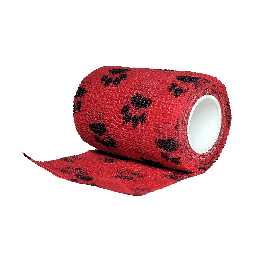 Cohesive Bandage, Veterinarian Wrap, 3" x 5 YD, Self-Adhering Wrap Bandage - First Aid Plus