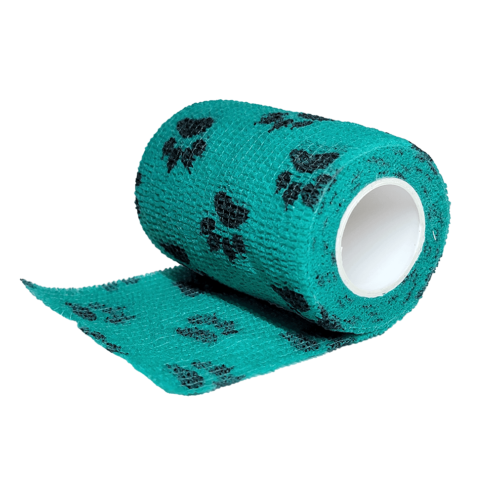 Cohesive Bandage, Veterinarian Wrap, 3" x 5 YD, Self-Adhering Wrap Bandage - First Aid Plus