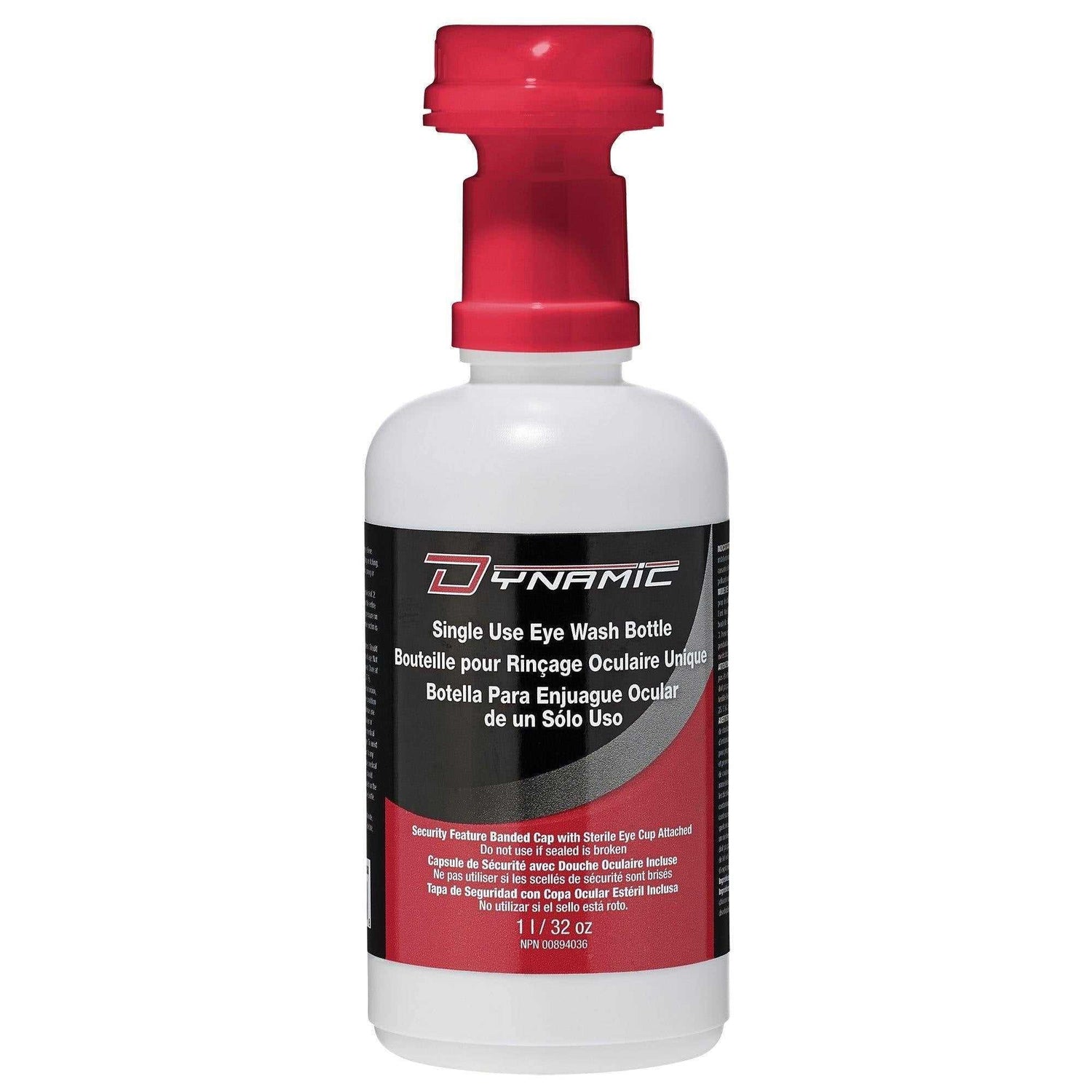 Dynamic Emergency Eyewash Station and Eyewash Bottle (Sterile Isotonic Solution Eyewash Bottle) - FirstAidPlus