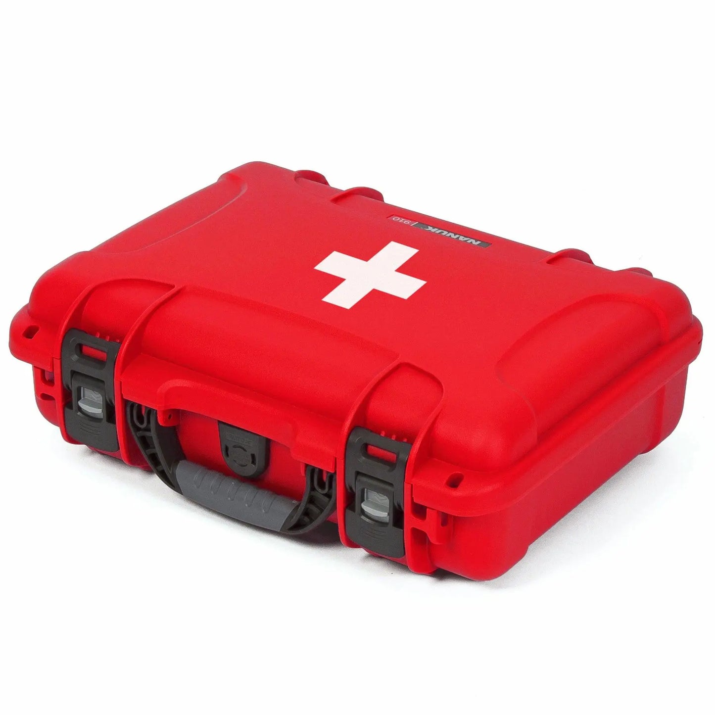 NANUK 910 First Aid Waterproof and Durable Case with First Aid Logo First Aid Plus