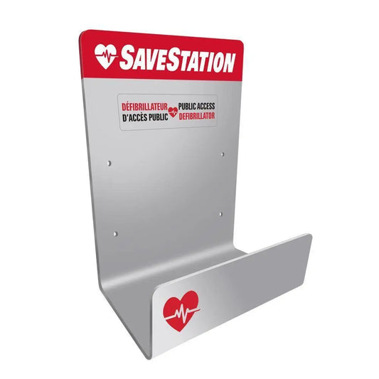 AED Station Bracket - First Aid Plus