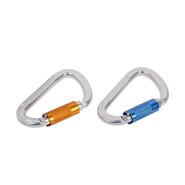 AERIAL ACCESSORIES, CARABINER/SNAP HOOK WITH AUTO SAFETY LOCK (25KN)