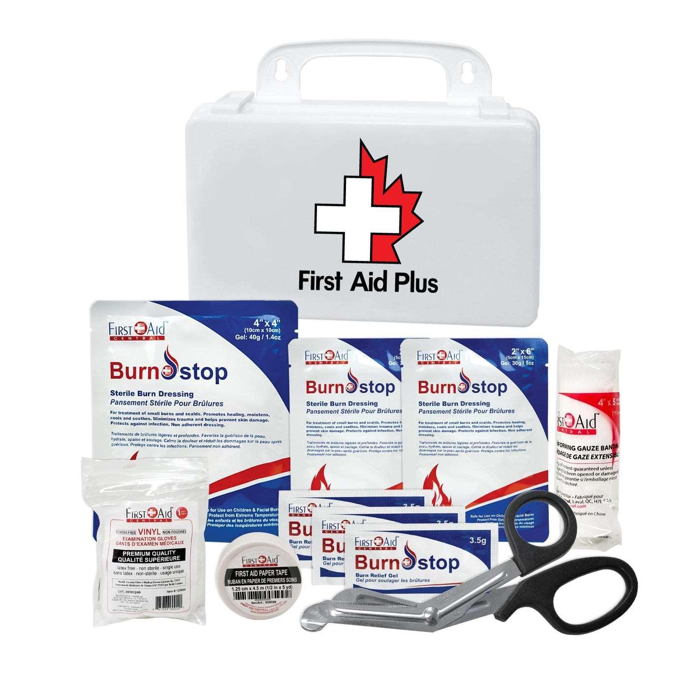 Basic Burn Kit - First Aid Plus