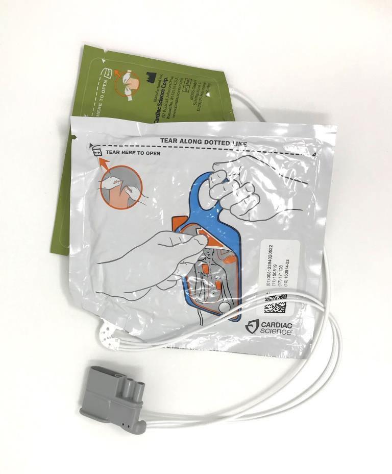 CardiacScience Adult Defibrillator Pads with CPR Device - FirstAidPlus