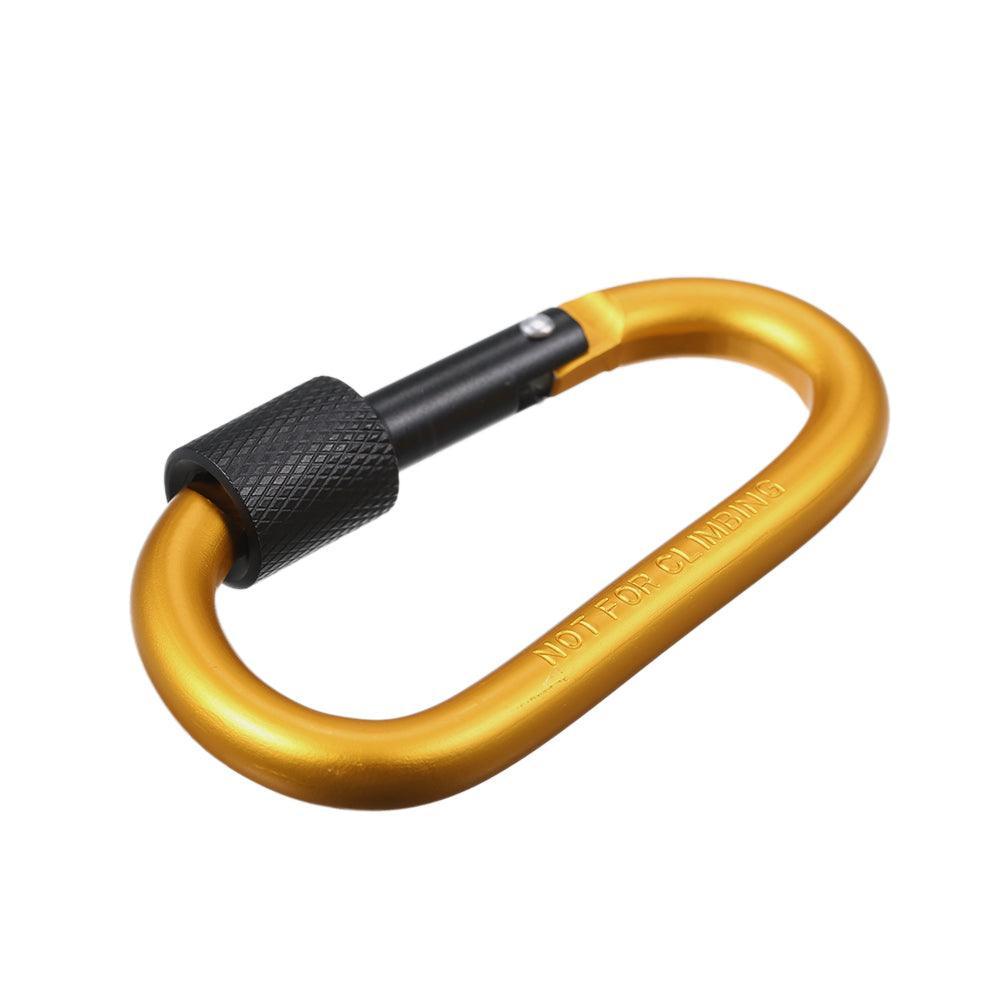 D-Ring Carabiner With Screw Lock - First Aid Plus