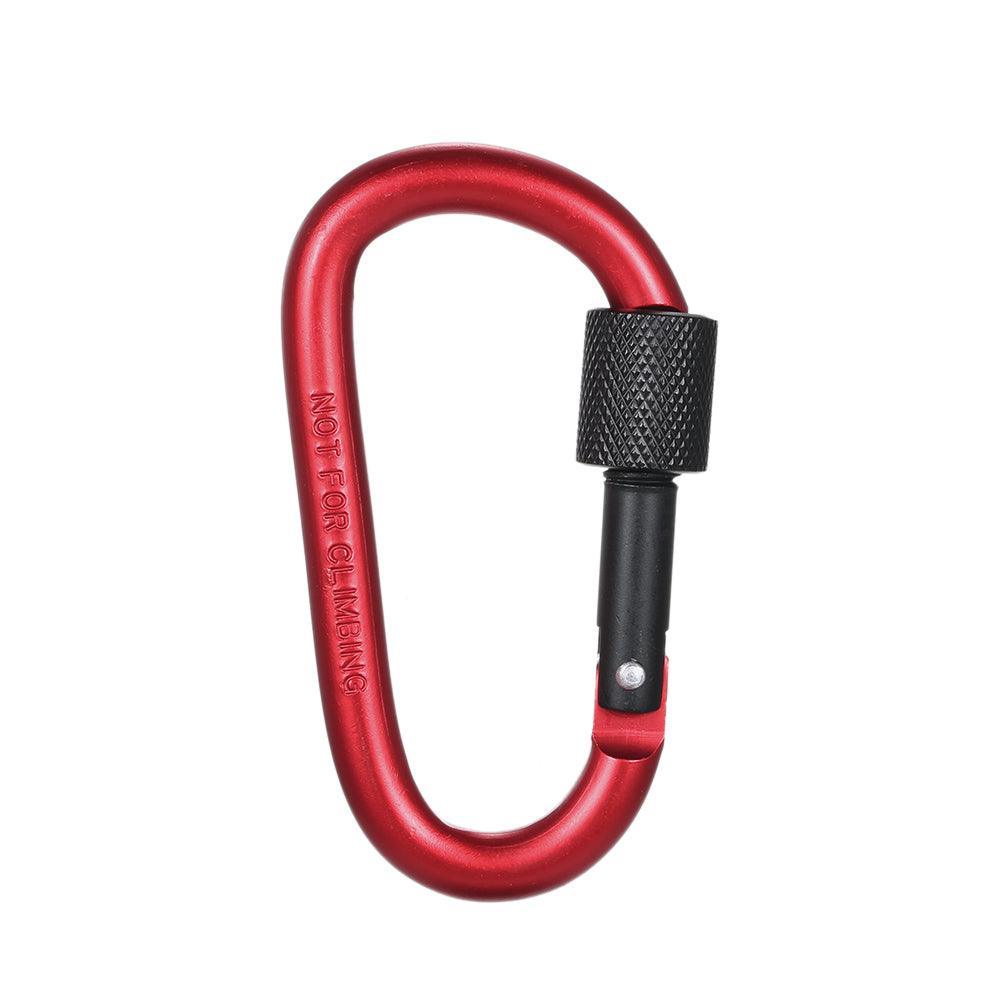 D-Ring Carabiner With Screw Lock - First Aid Plus
