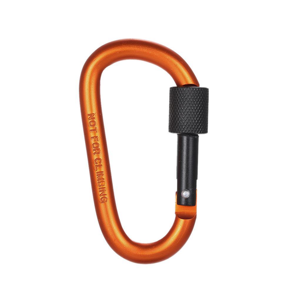 D-Ring Carabiner With Screw Lock - First Aid Plus