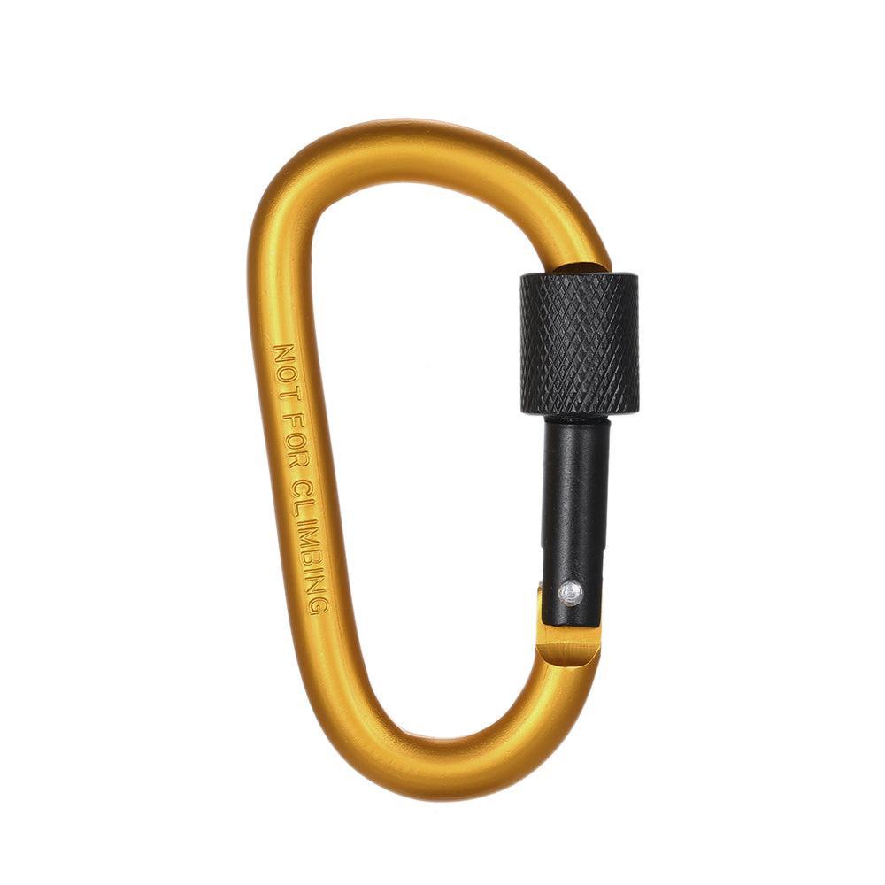 D-Ring Carabiner With Screw Lock - First Aid Plus
