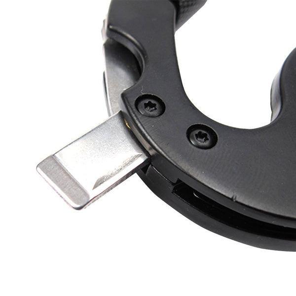 Multi Function Carabiner Tool with Knife - First Aid Plus
