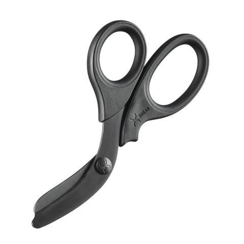 XSHEAR Heavy Duty Trauma Shears with Black Titanium Coated Blades, 7.5" - First Aid Plus