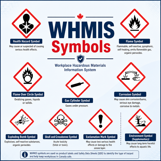 WHMIS Symbols and Their Meanings | First Aid Plus