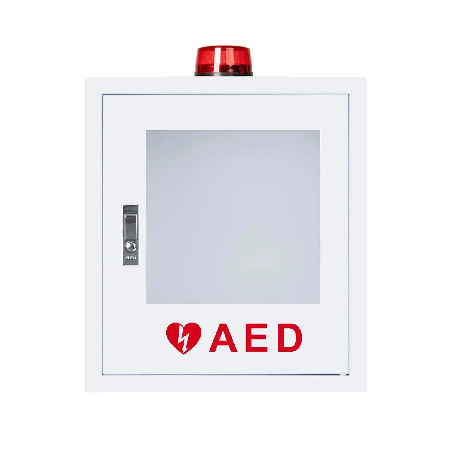 Alarmed AED wall cabinet included in the ZOLL AED 3 workplace package