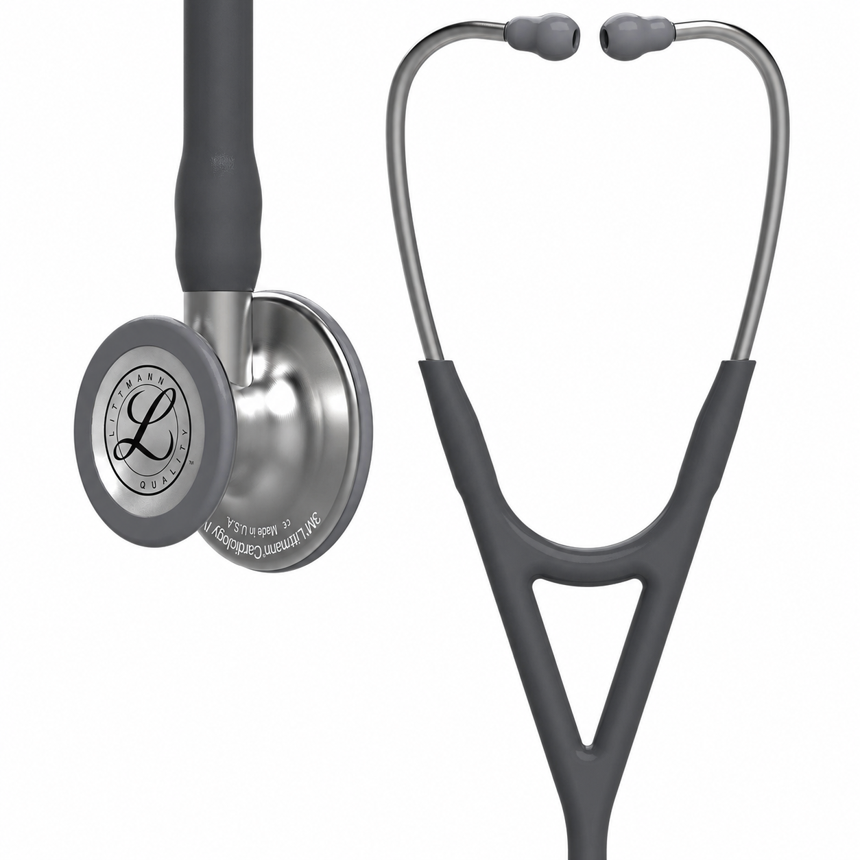 3M Littmann Cardiology IV Stethoscope, 6153, Dark Gray