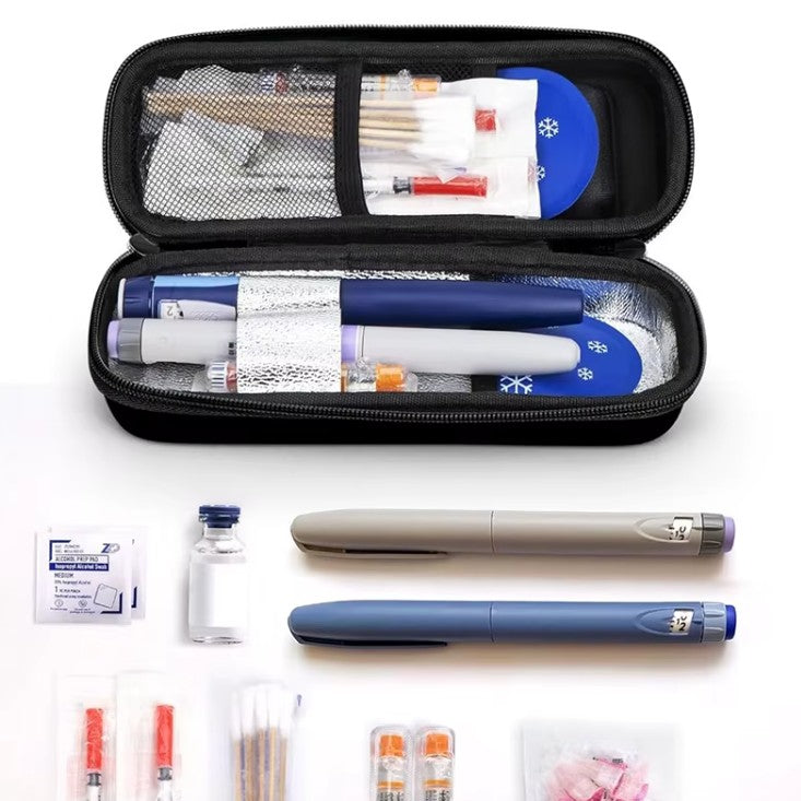Portable Medication Cooling Travel Case