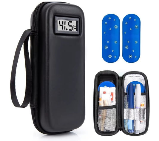 Portable Medication Cooling Travel Case