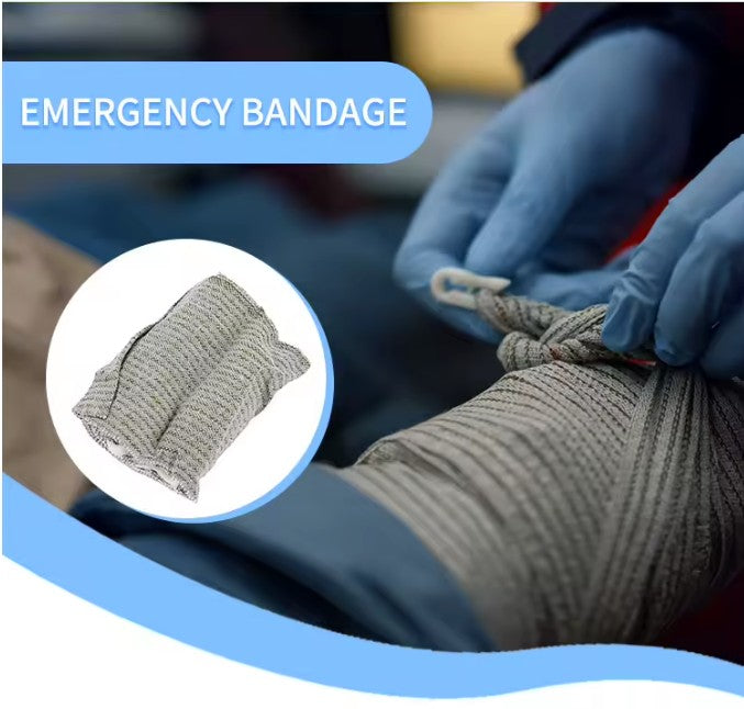 Emergency Trauma Compression Dressing, Israeli-Style Bandage, 6"
