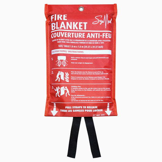 Fire Blanket, 39" x 39"