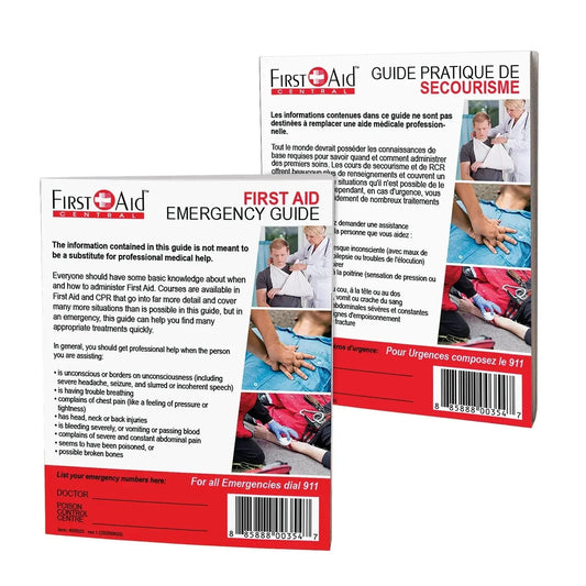 First Aid Pocket Guide, (EN/FR) First Aid Plus