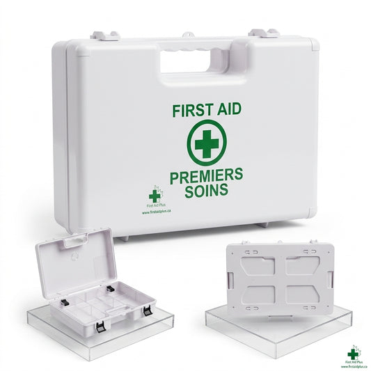 Large Impact Resistant Plastic First Aid Case For Medical Supply Storage