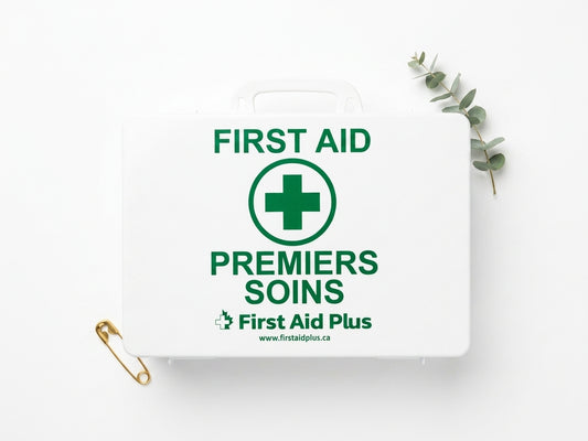 Small Plastic First Aid Case – CSA Z1220-17 Compliant (8" x 5" x 3")