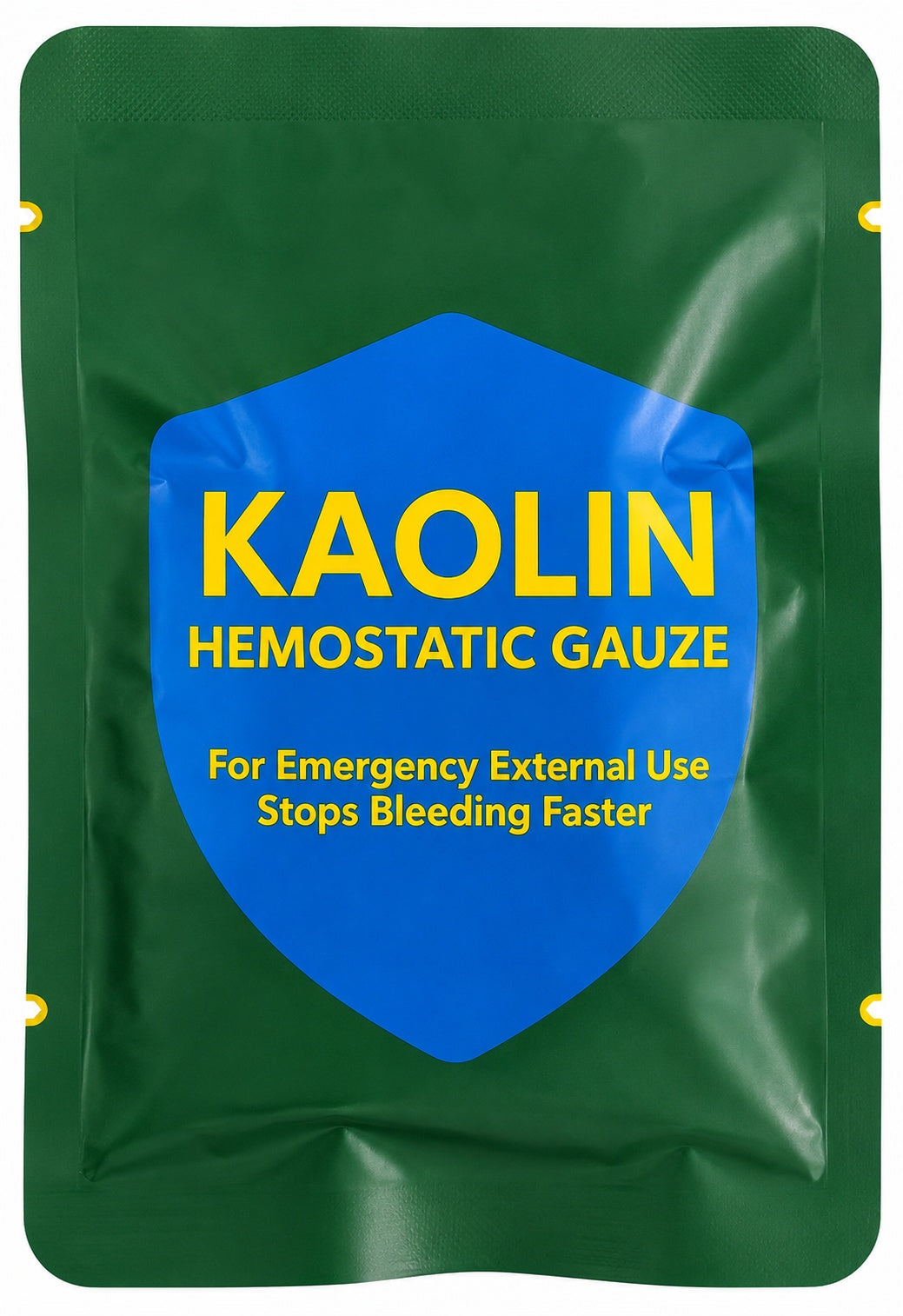 Kaolin Z-Fold Hemostatic Dressing, 3" X 1.64 YD