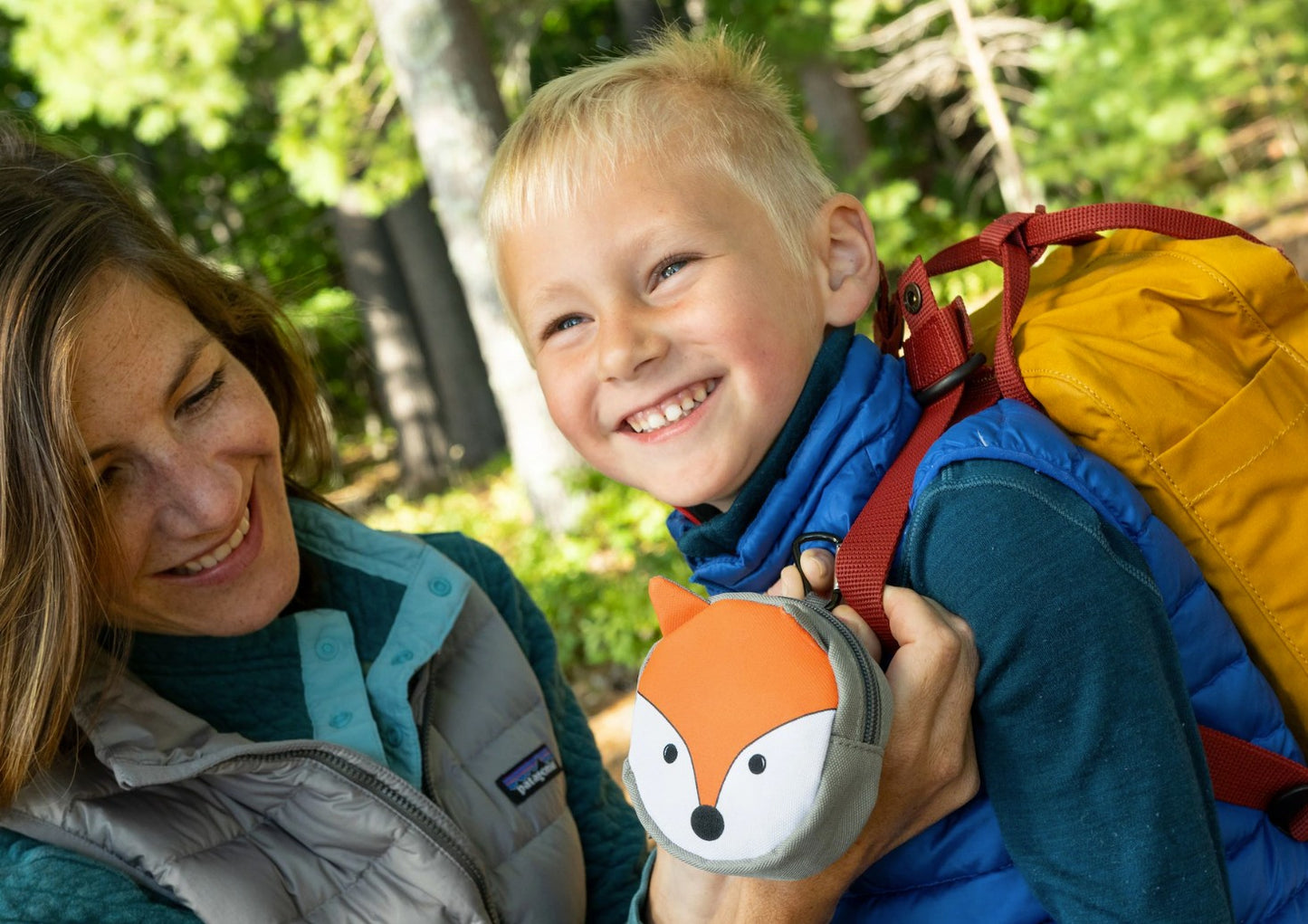 Mini Fox First Aid Kit with Carabiner Clip