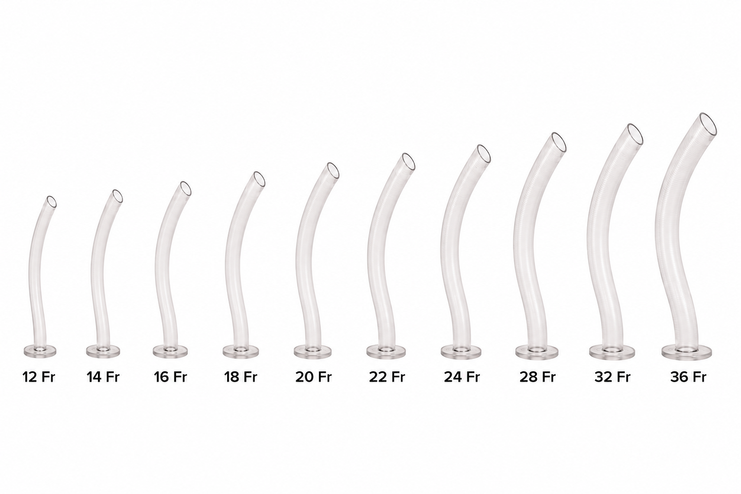 Fixed Flange Nasopharyngeal Airway NPA Individually Wrapped