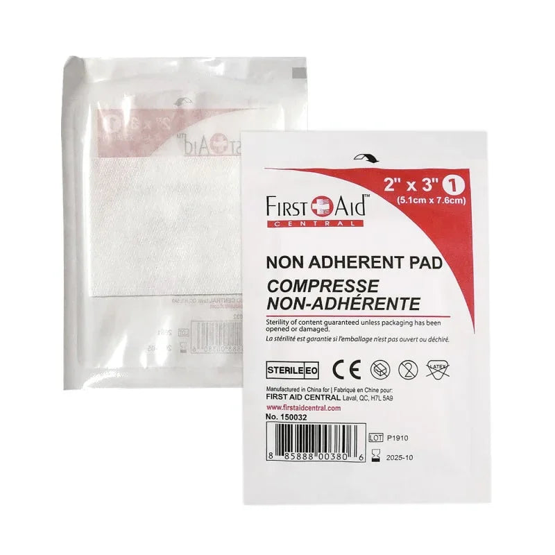 Non-Adherent Dressing, 2″ × 3″, Non-Stick Wound Pad, Sterile