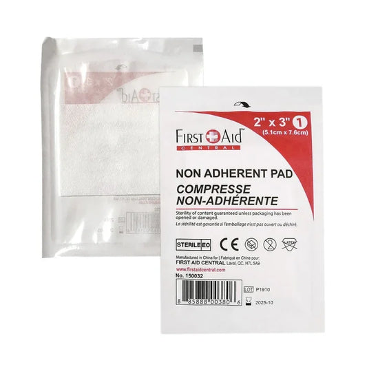 Non-Adherent Dressing, 2″ × 3″, Non-Stick Wound Pad, Sterile