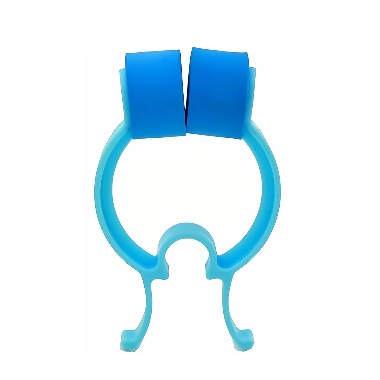 Nasal Clamp Blue plastic clip on a white background
