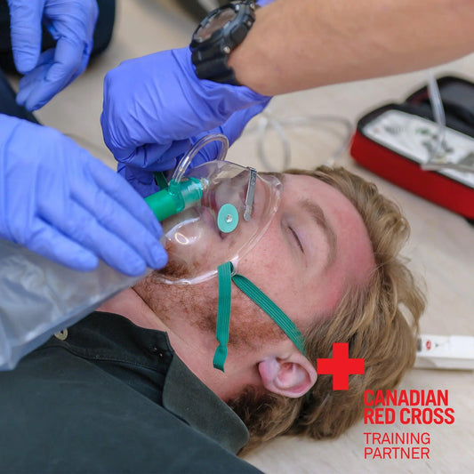 A paramedic administers treatment to a patient in a critical situation, showcasing emergency medical response.