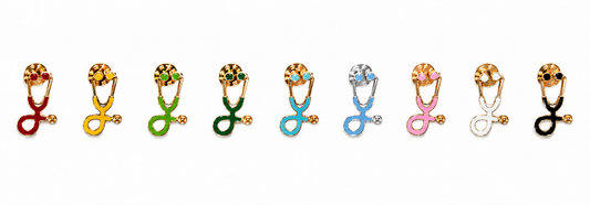Stethoscope Enamel Lapel Pin