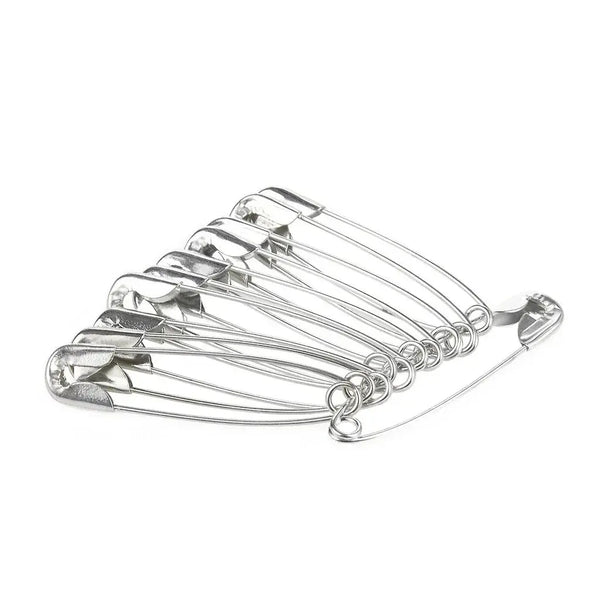 Basic Safety Pin Safety Pins – Set of 12 | Multi-Purpose First Aid and Medical Use ...