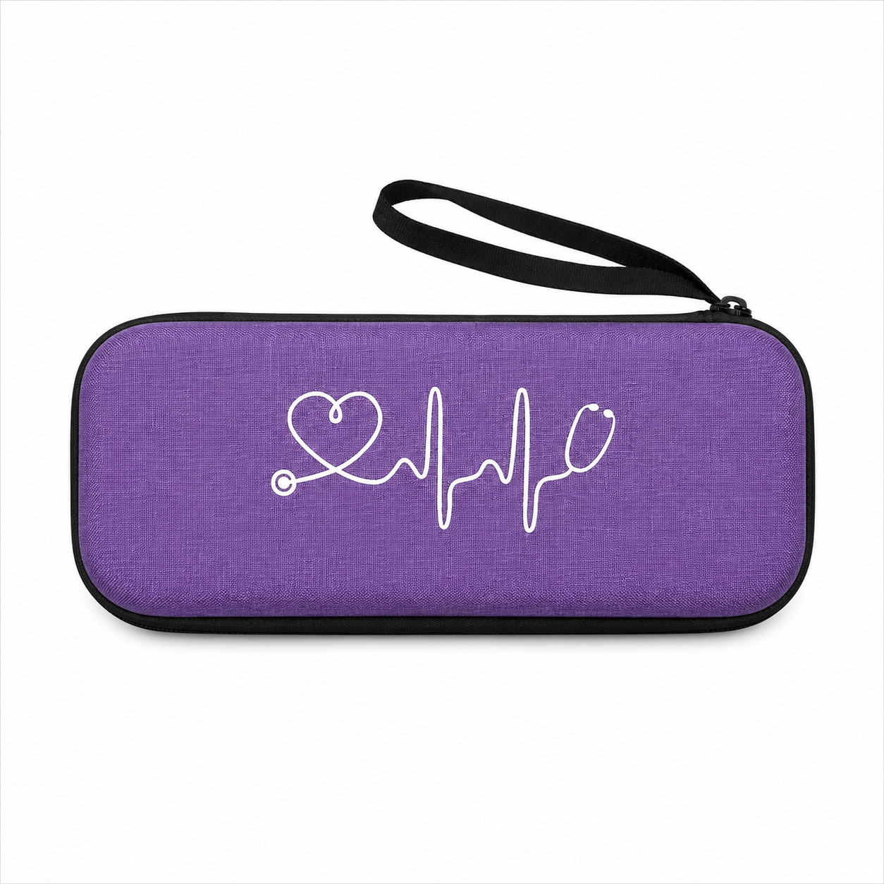 Medical Diagnostic Kit with Littmann Stethoscope, Blood Pressure Cuff and Penlight, Purple