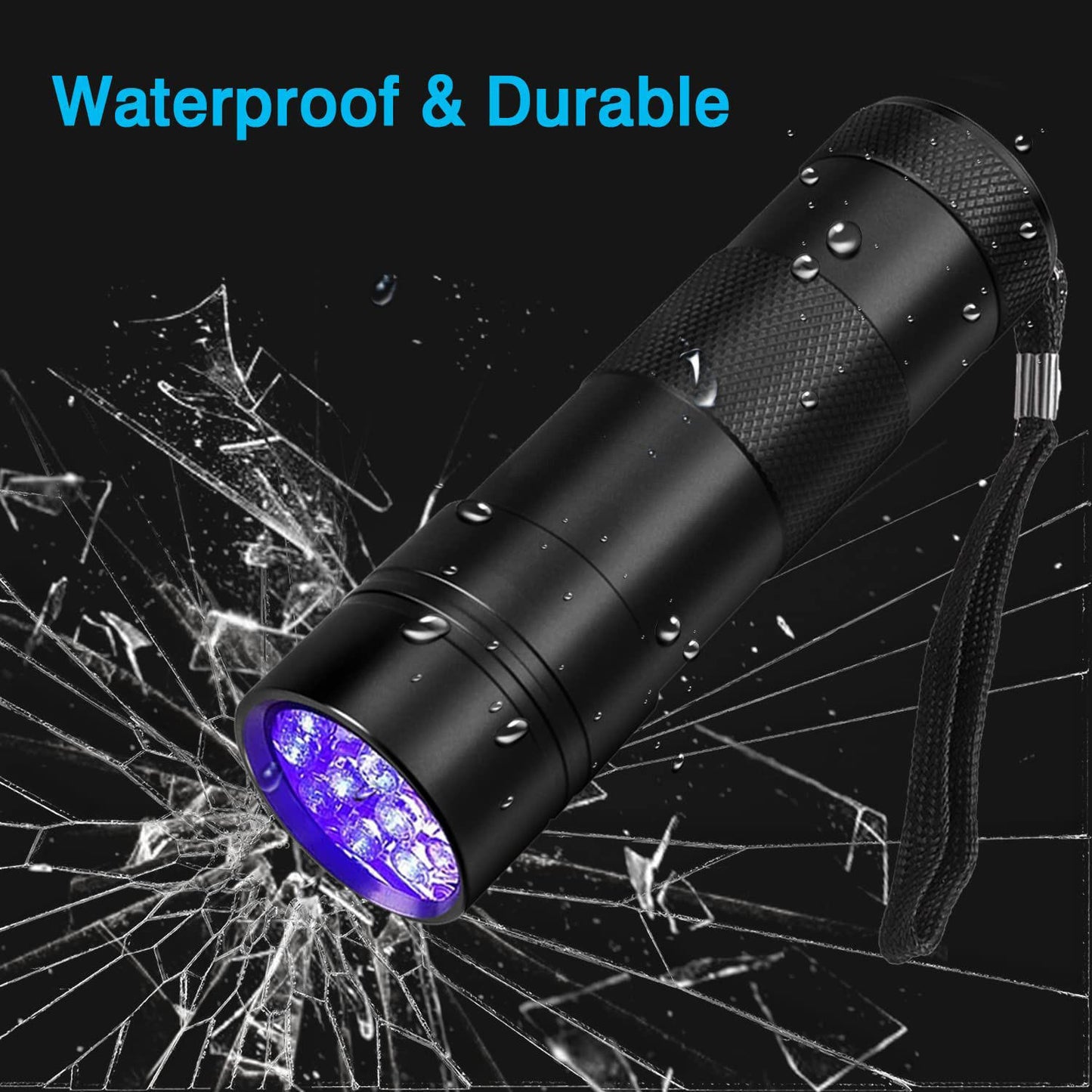 Portable UV LED Black Light Torch