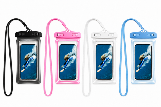 Universal Floating and Waterproof Phone Pouch with Lanyard