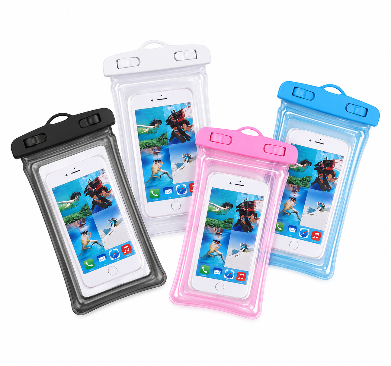 Universal Floating and Waterproof Phone Pouch with Lanyard