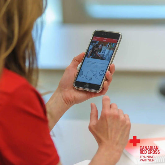 Blended Standard First Aid Course by the Canadian Red Cross