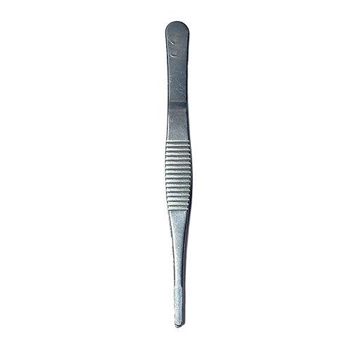 Blunt Tip Tweezers, Blunt Tip Splinter Forceps, 5" - First Aid Plus 