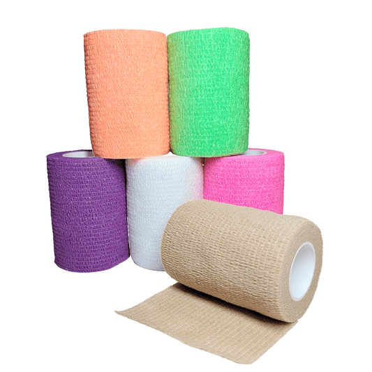 Cohesive Bandage, 3" x 5 YD, Self-Adhering Wrap Bandage - First Aid Plus